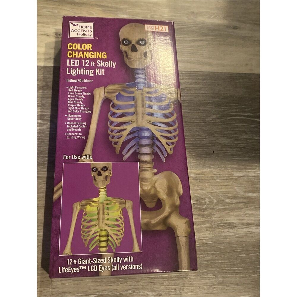 Color Changing LED Skeleton